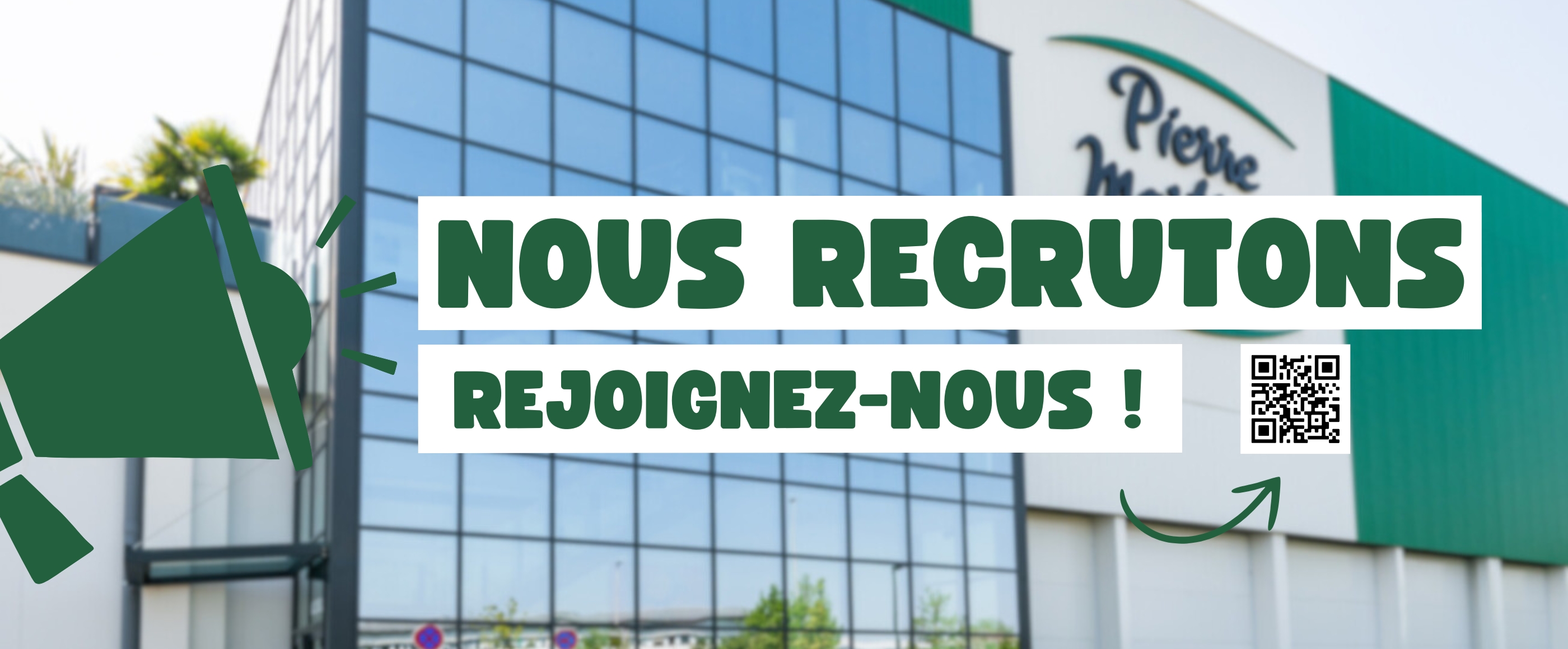 Nous recrutons, rejoignez-nous!