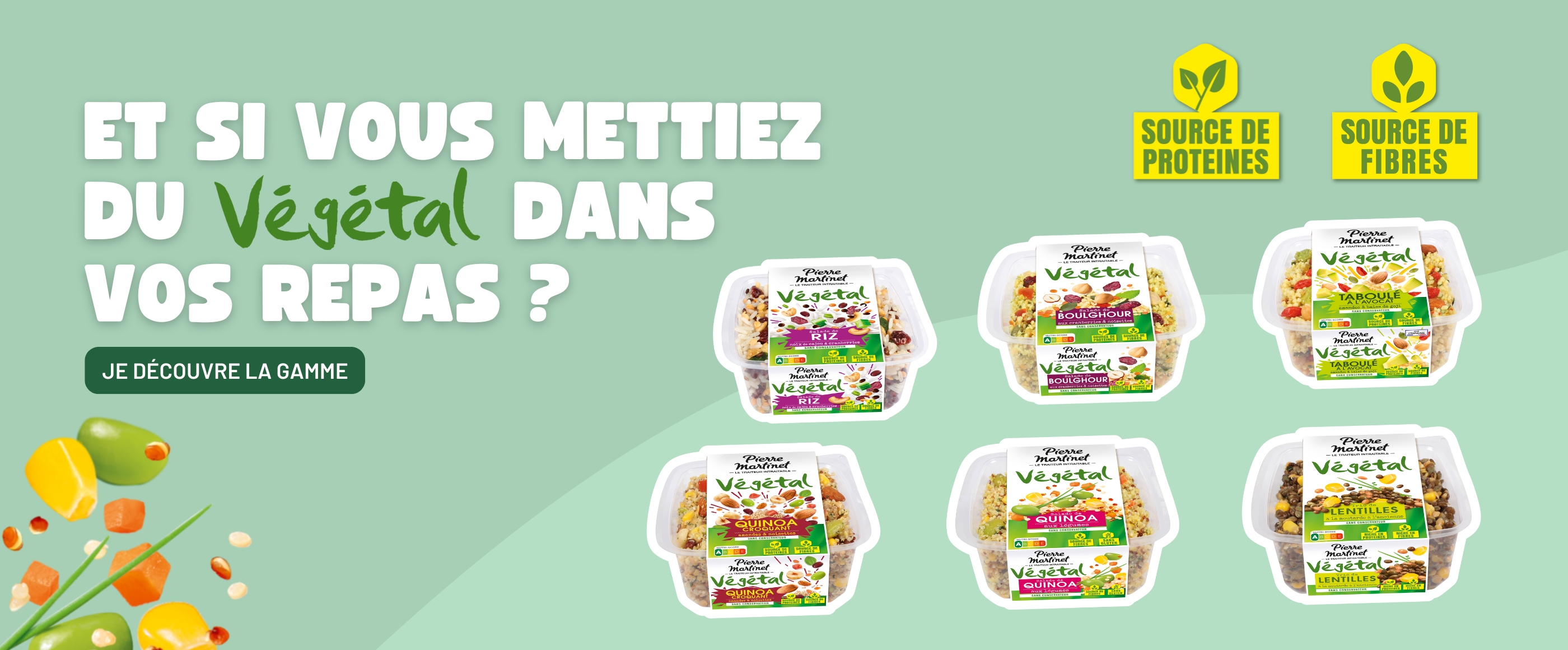 Et si vous mettiez du Vegetal dans vos repas