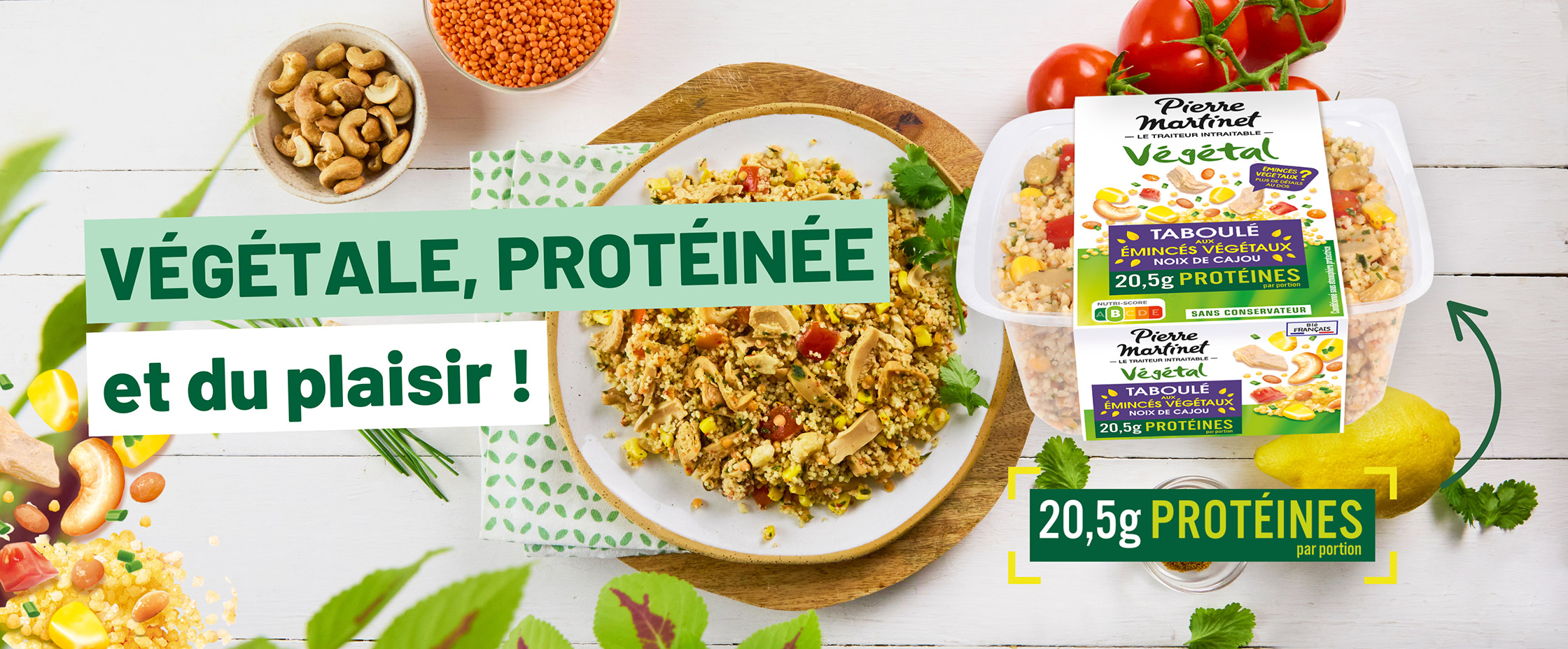 Végétale, protéinée et du plaisir!