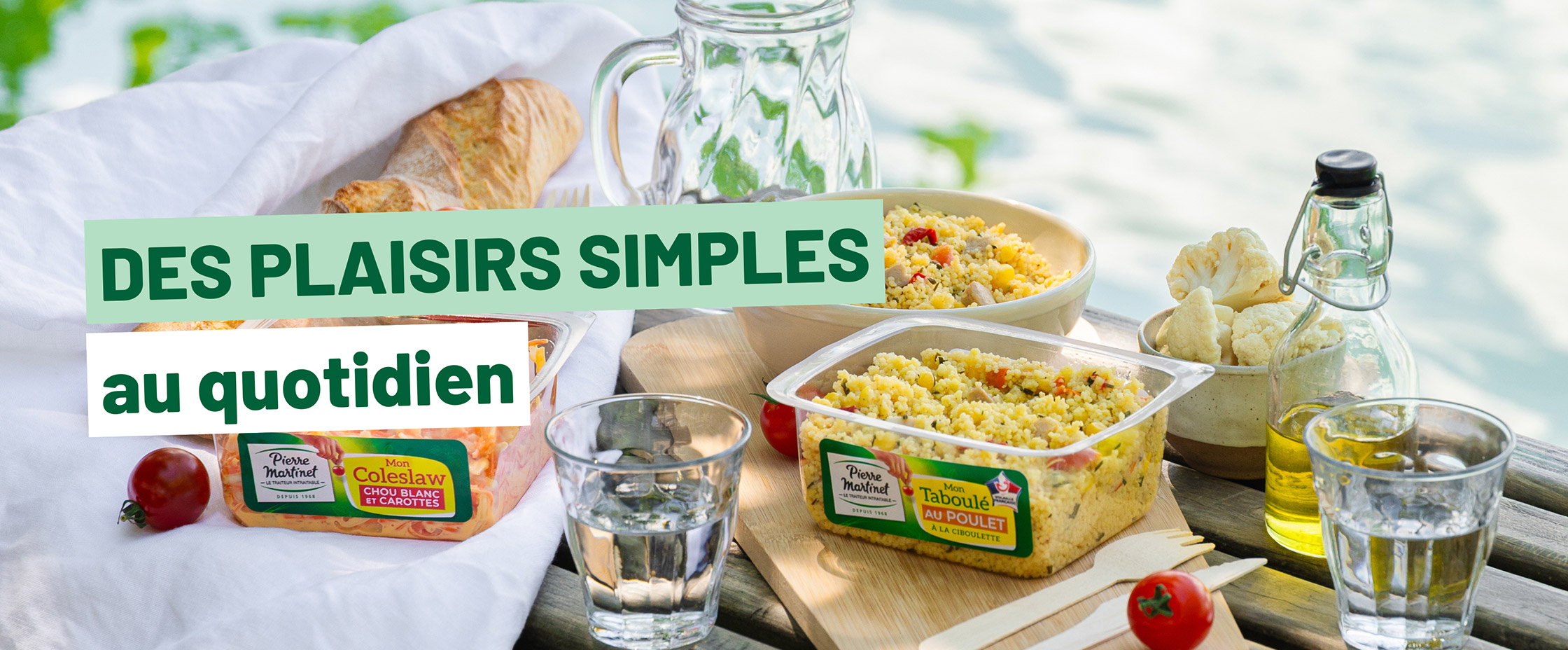 Des plaisirs simples au quotidien