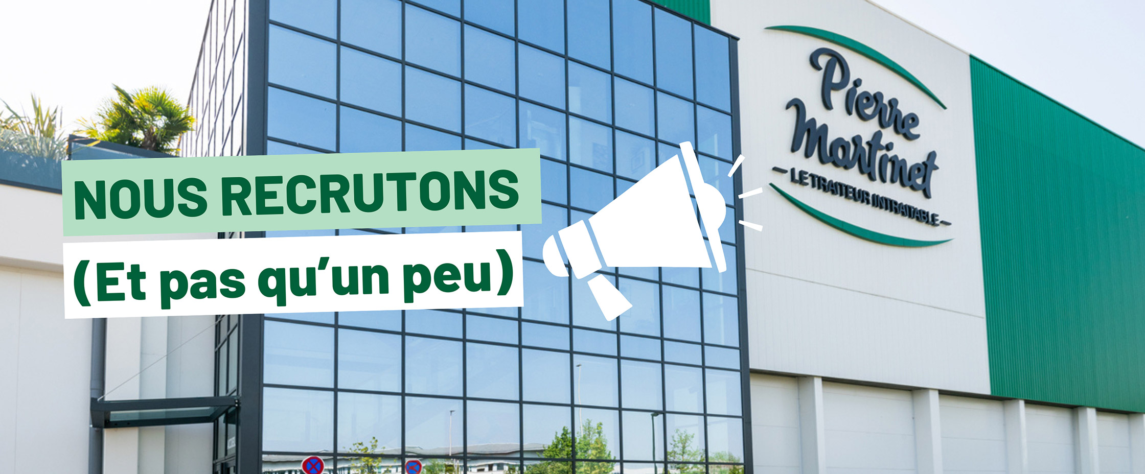 Nous recrutons, et pas qu'un peu!