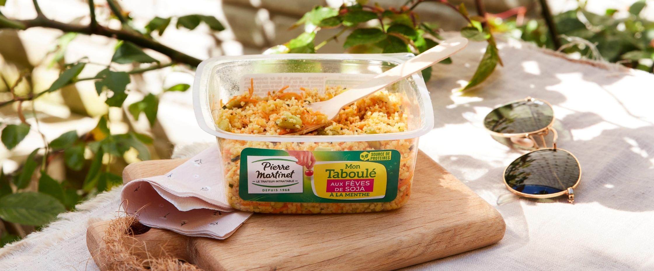 Nouveauté salade classique : Taboulé aux fèves de soja à la menthe
