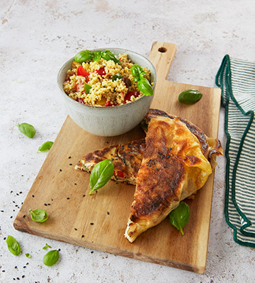 Recette facile : Brick de thon au taboulé oriental 