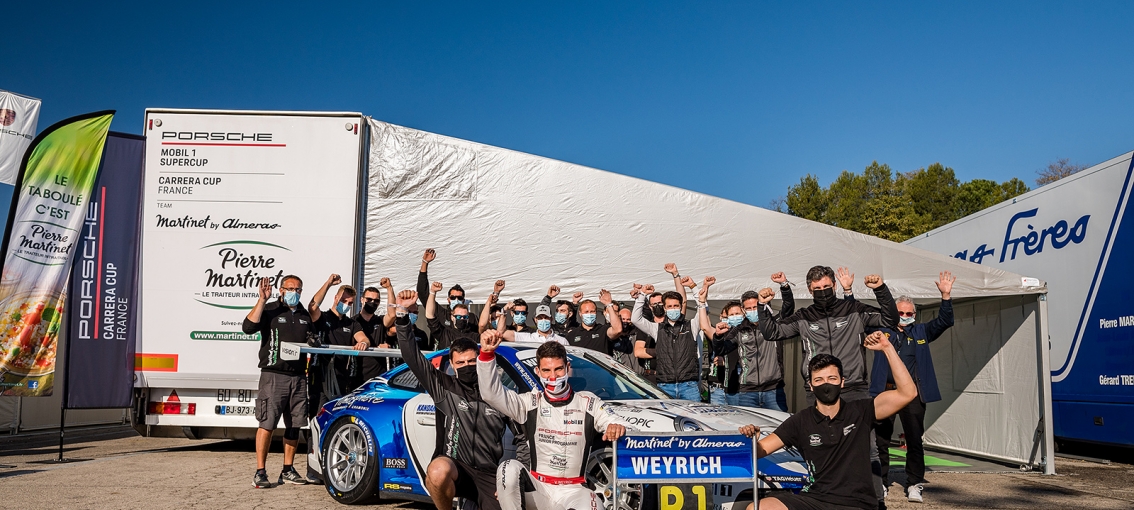 Le premier sacre de Victor Weyrich en Carrera Cup France