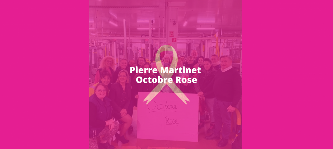 Pierre Martinet x Octobre Rose