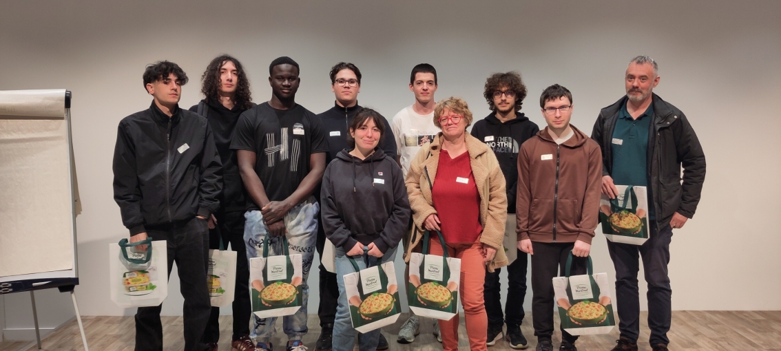 Visite de l'entreprise pour les étudiants BTSA