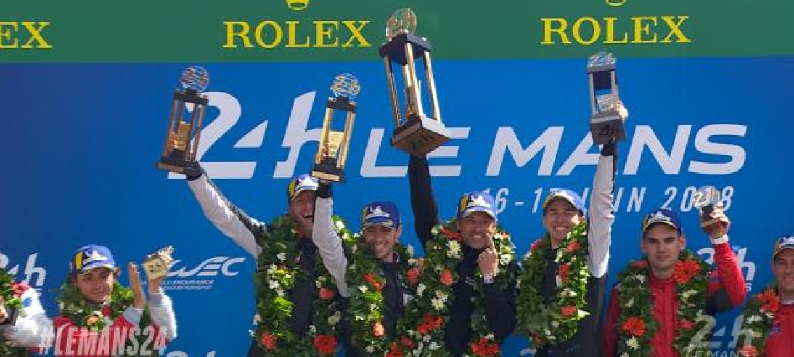 Victoire des 24H du Mans pour Julien Andlauer