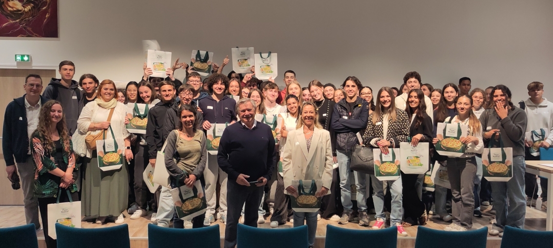 Visite de l'entreprise du Lycée St Marc de Nivolas Vermelle