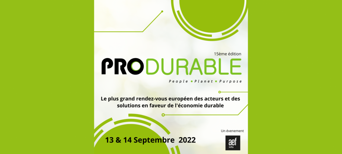 Présent au Salon Produrable !