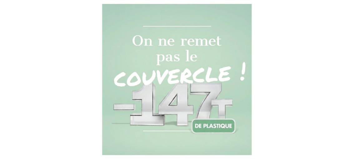 Nous allons retirer le couvercle de nos barquettes 500g. Voilà pourquoi.