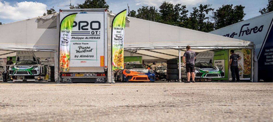 Diffusion de la Porsche Carrera Cup France à Dijon