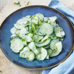 Salade de Concombres Au Skyr