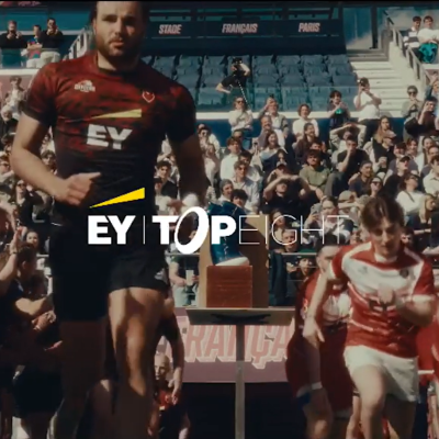 Pierre Martinet régale les étudiants réunis pour le grand tournoi EY Top Eight à Lyon