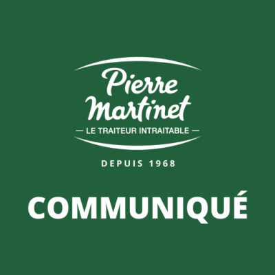 COMMUNIQUÉ PIERRE MARTINET 