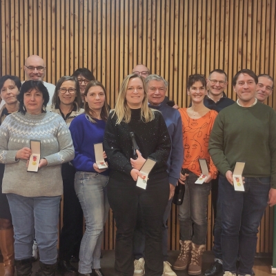 Nos 35 médaillés du travail mis à l'honneur