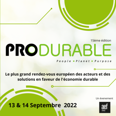 Présent au Salon Produrable !