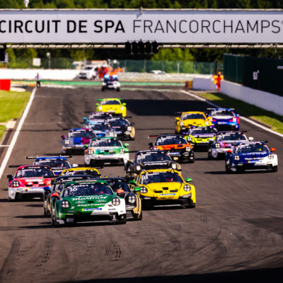 Le Team Martinet by Alméras sur le Podium à Spa Francorchamps