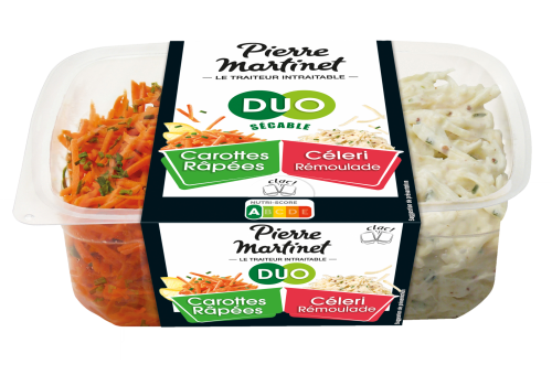 Duo Carottes râpées et Céleri Rémoulade 