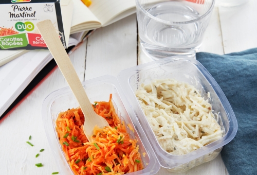 Duo Carottes râpées et Céleri Rémoulade 