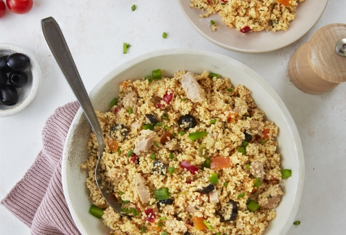 Taboulé au Poulet Rôti  à la Provençale 
