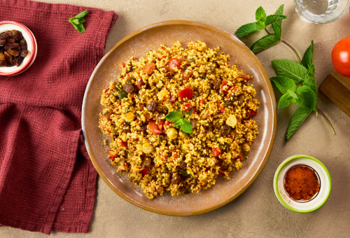 Salade Recette du Monde Izmir - Boulghour 