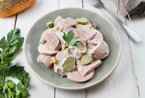 Cervelas façon rémoulade
