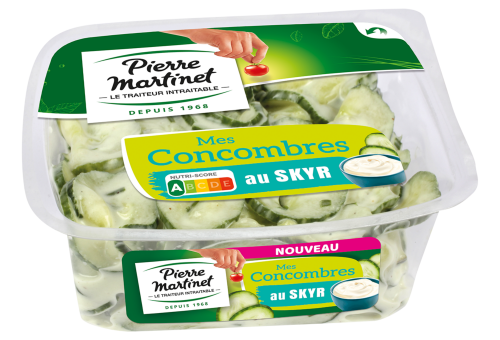 Salade de Concombres Au Skyr