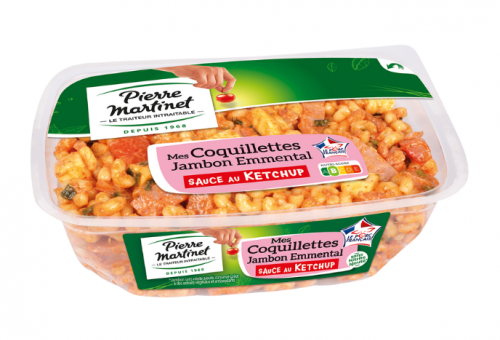 Salade de Coquillettes Jambon Emmental - Sauce Ketchup