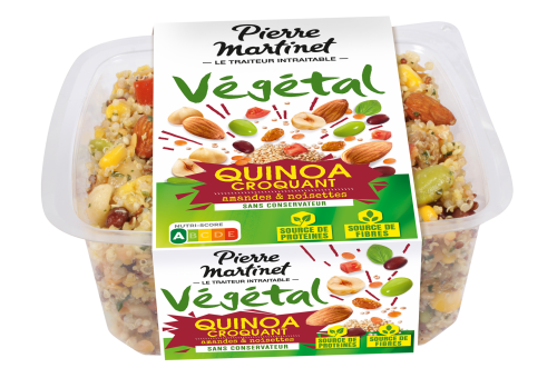 Salade de Quinoa croquant amandes & noisettes