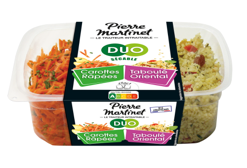 Duo Carottes râpées et Taboulé Oriental 