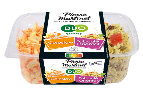 Salade DUO Coleslaw - Taboulé Oriental