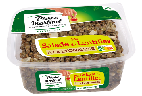 Salade de Lentilles à la lyonnaise