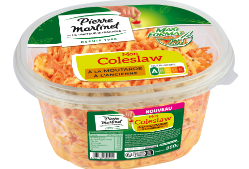 Salade Coleslaw  Moutarde à l'ancienne 