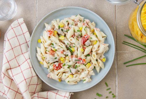 Penne au Poulet rôti Sauce Caesar 