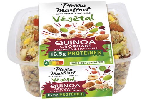Salade Végétale - Quinoa croquant Amandes & Noisettes