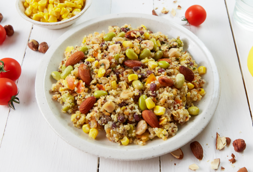 Salade de Quinoa croquant amandes & noisettes