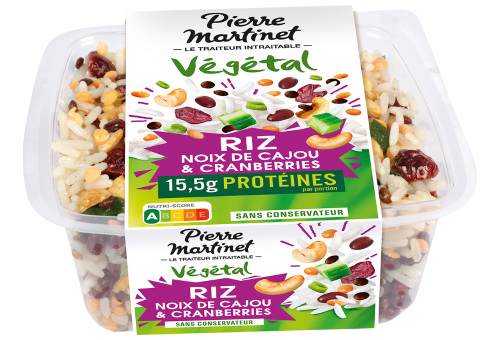 Salade Végétale Riz Noix de Cajou & Cranberries