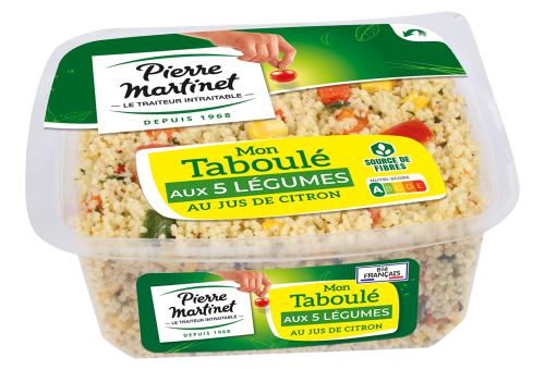 Taboulé aux 5 Légumes au jus de citron