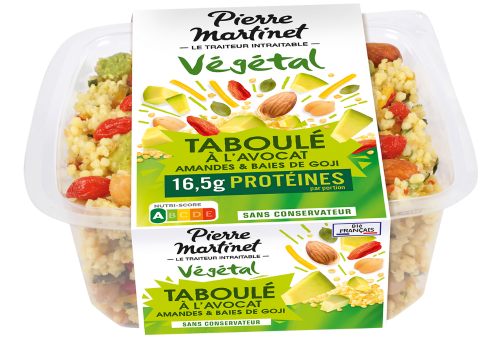 Taboulé Végétale Avocat amandes & baies de goji