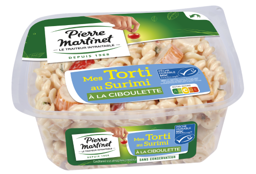 Torti au Surimi à la ciboulette