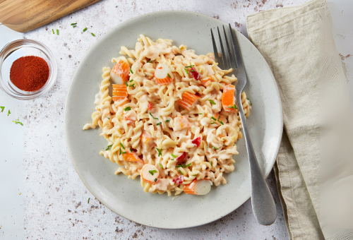 Torti au Surimi à la ciboulette