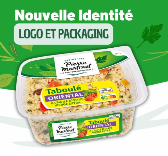 Une nouvelle identité visuelle pour Pierre Martinet !